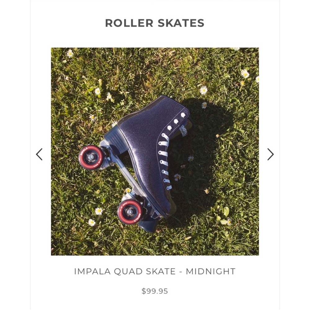 Impala Roller Skates - Midnight shimmer